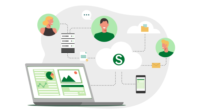 Electronic document management for non-profit organizations. Practice with digital signatures and SIGEX.